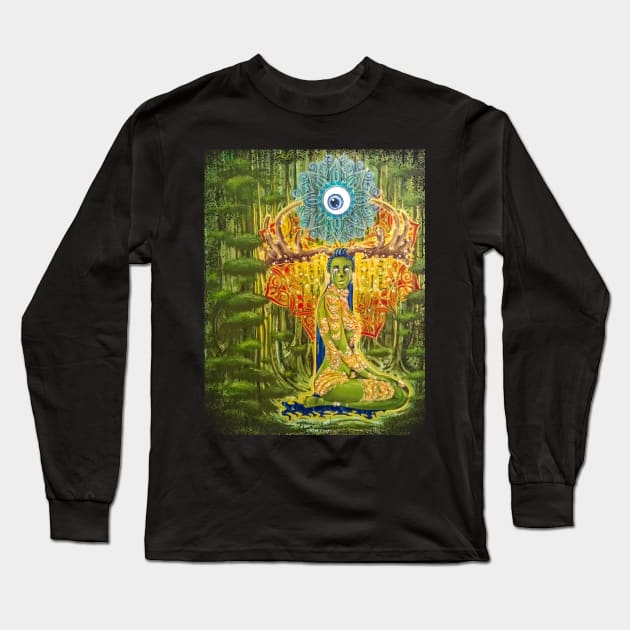 Don't Look at the Eye! Long Sleeve T-Shirt by paintchips